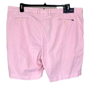 Vintage Polo Ralph Lauren GI Fit Shorts Mens 40 Pink Slim  Pima Cotton Chino NEW